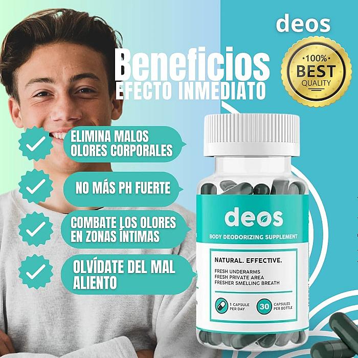 DEOS – Desodorante Interno Natural