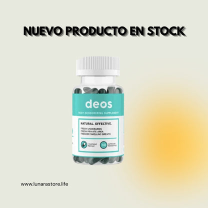 DEOS – Desodorante Interno Natural